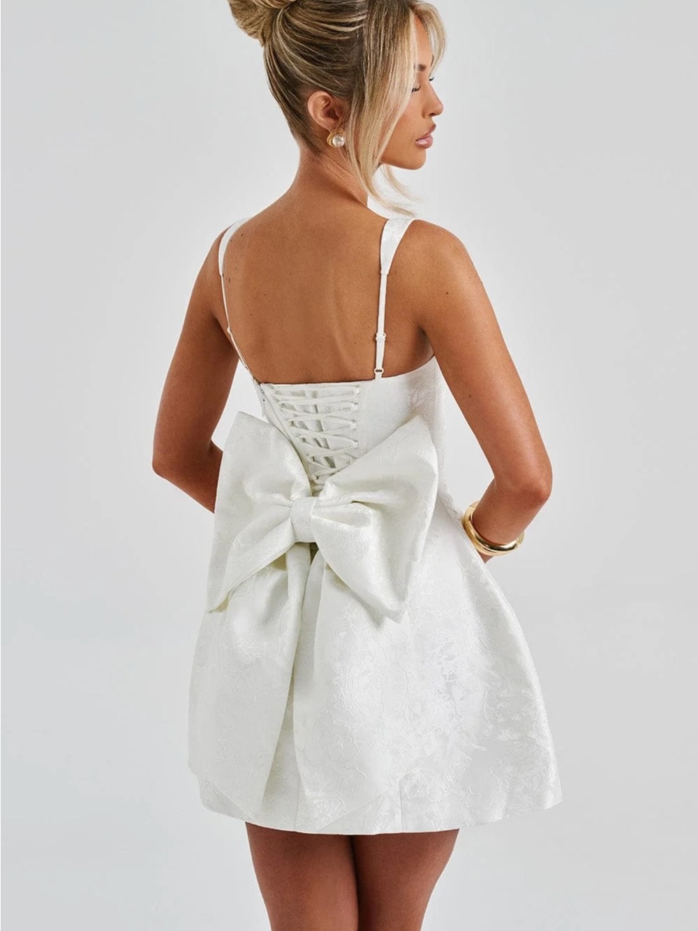 NWOT BabyBoo ORLA MINI DRESS in Ivory